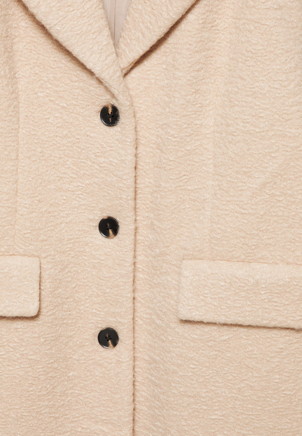 PULL&BEAR LONG BOUCLÉ
