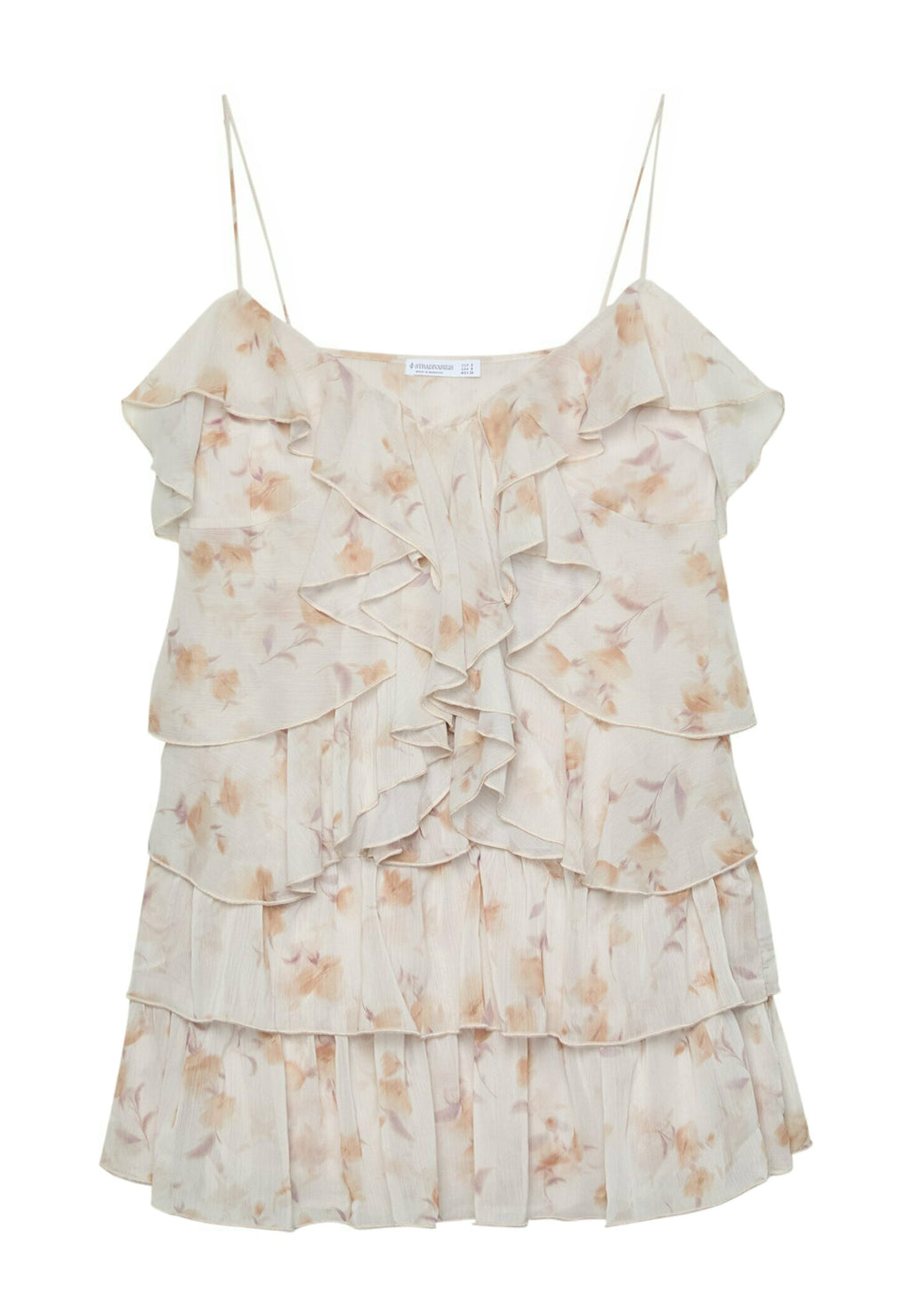 Stradivarius FLOWING  WITH RUFFLES