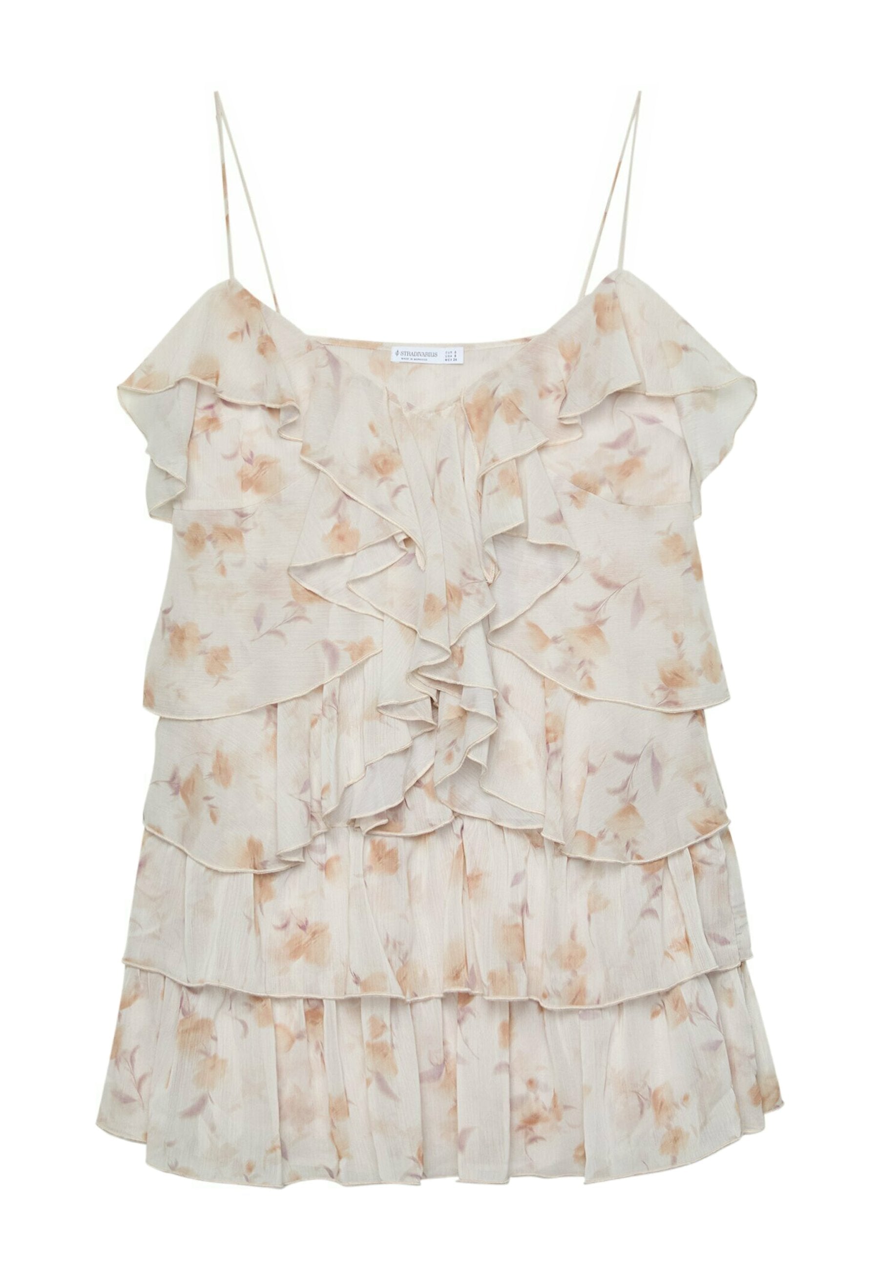 Stradivarius FLOWING  WITH RUFFLES