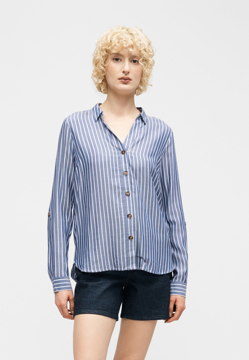 ONLY ONLRILLO PUORI STRIPE SHIRT