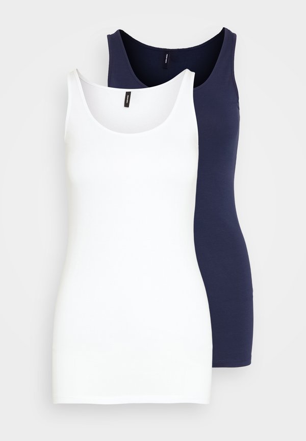 Vero Moda Tank VMMAXI 2-Pack Tank- - Top - navy blazer/bright white