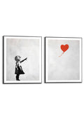Orange Wallz BALLOON GIRL 2 PACK