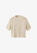 Mango ADULT - Basic T-shirt - beige
