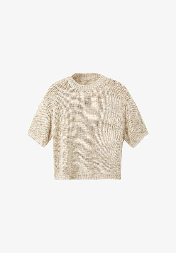 Mango ADULT - Basic T-shirt - beige