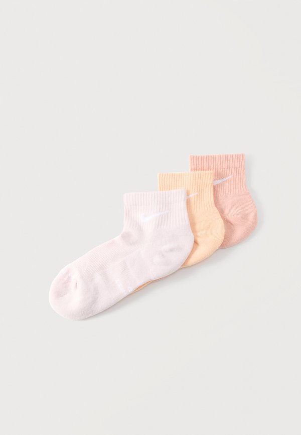 Nike Performance UNISEX 3 PACK - Sports socks - orange/pink