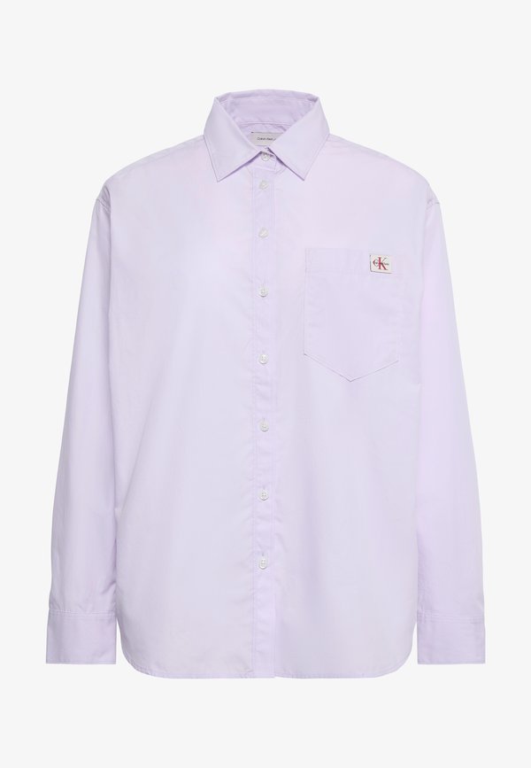 Calvin Klein Jeans RELAXED  - Button-down blouse - island lilac