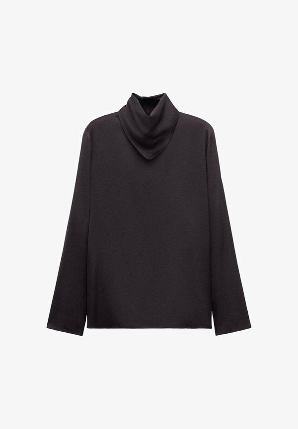 Mango Blouse - brown