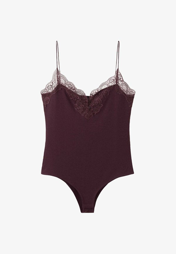Mango ADULT - Top - bordeaux