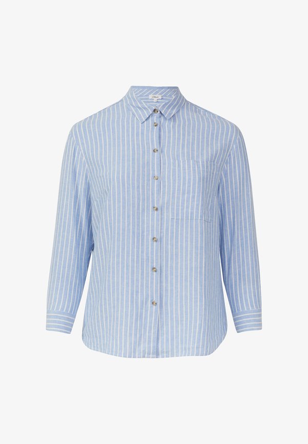 s.Oliver Button-down blouse - hellblau