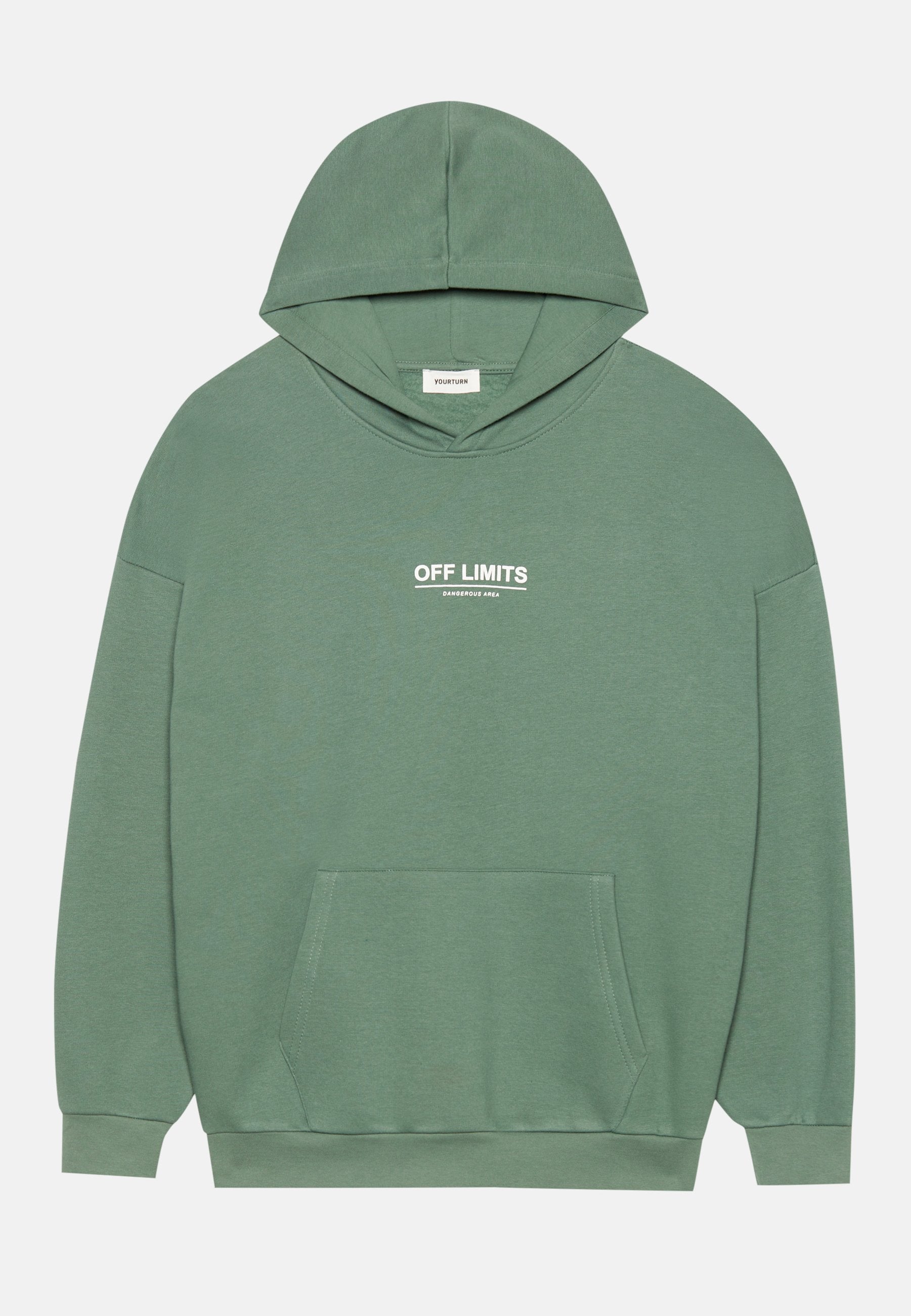 YOURTURN UNISEX RELAXED FIT OFF LIMITS HOODIE