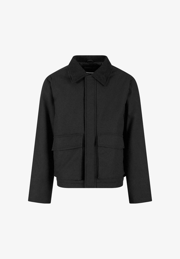 Jack & Jones BROOKLYN WORKER ÜBERGANGS - Light jacket - black