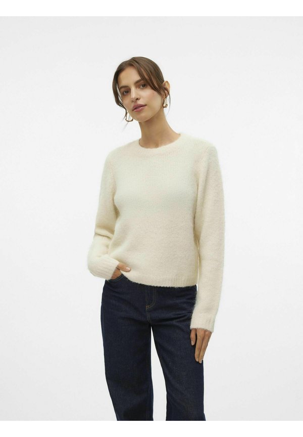 Vero Moda VMNOVAH O NECK - Jumper - birch