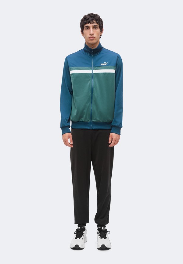Puma SET - Tracksuit - midnight petrol