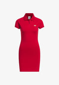 adidas Originals ADIDAS ORIGINALS TEXAS A&M AGGIES POLO DRESS - T-Shirt Dress - team victory red