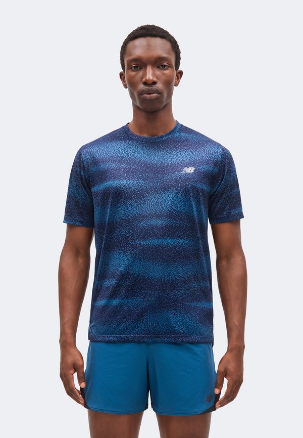 New Balance ATHLETICS - Sports T-shirt - navy