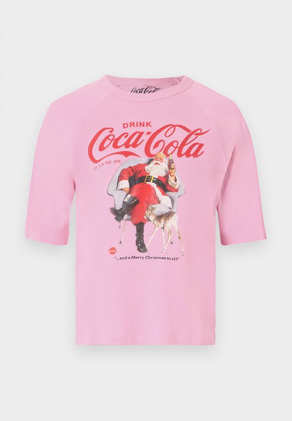 ONLY ONLCOCA - Print T-shirt - sachet pink