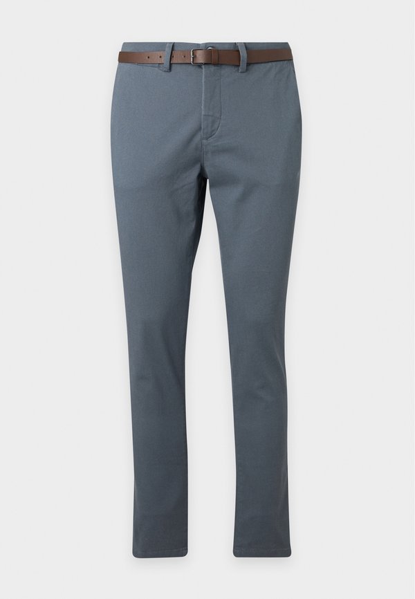 Jack & Jones JPSTMARCO ADAM BELTED - Chinos - turbulence