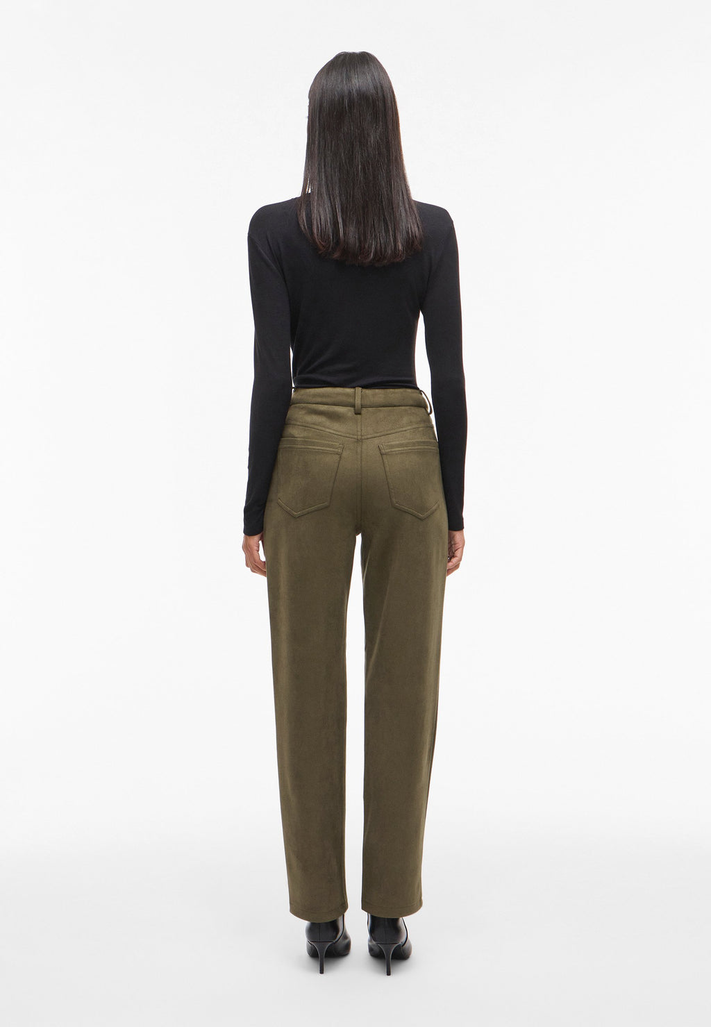 VILA Straight-leg VIVIRAL High waist