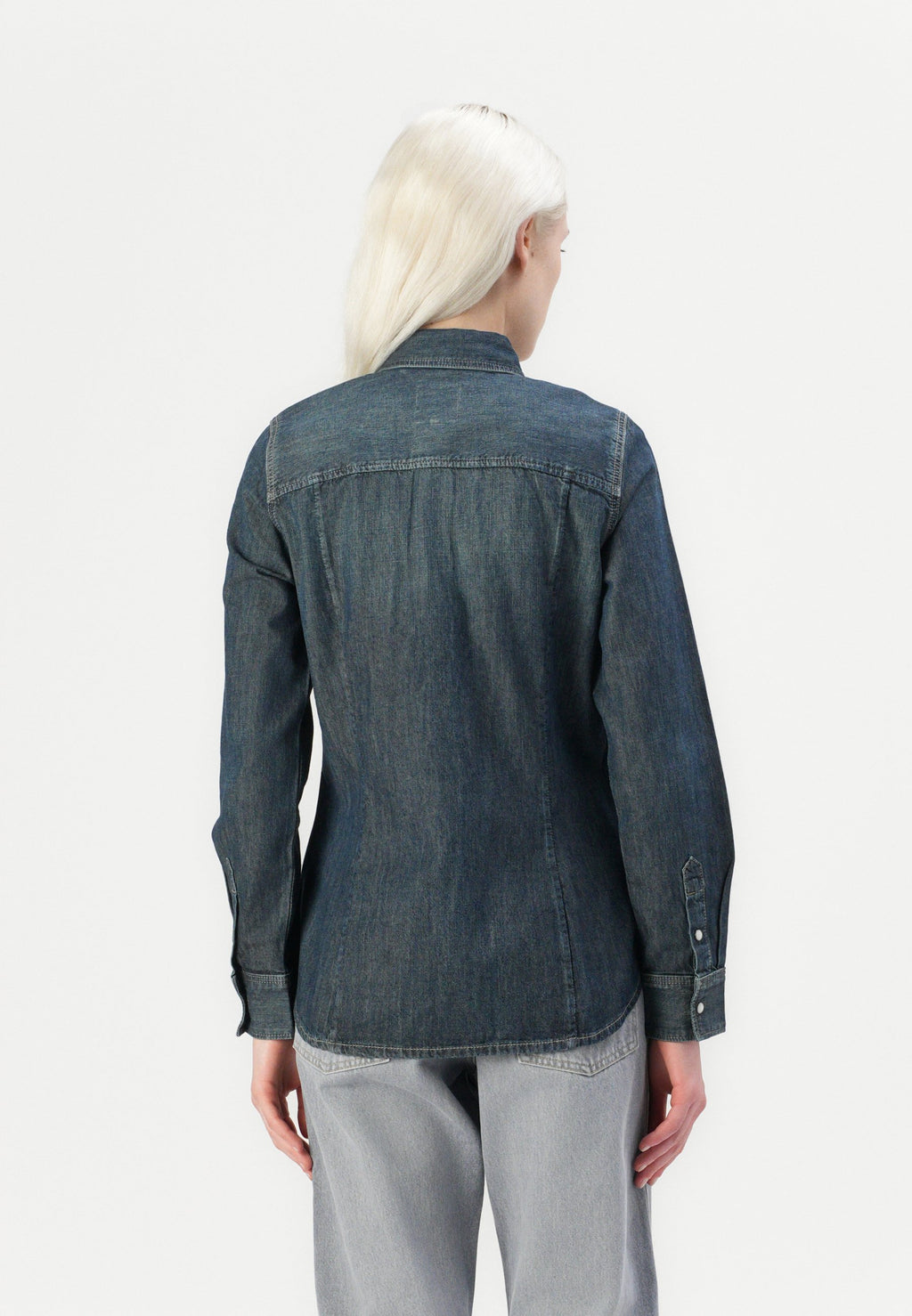 SLIM WESTERN SHIRT L\S WMN Media 3