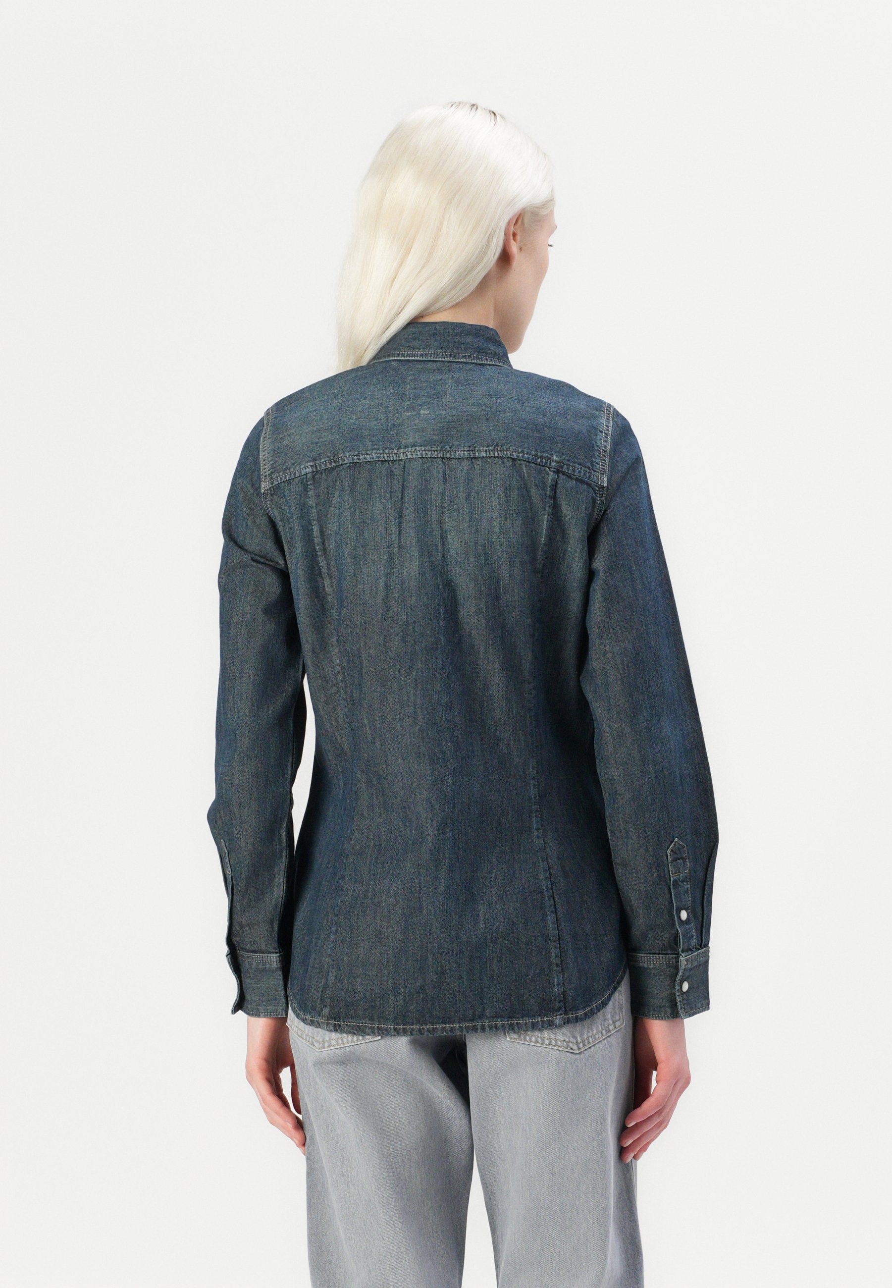 SLIM WESTERN SHIRT L\S WMN Media 3