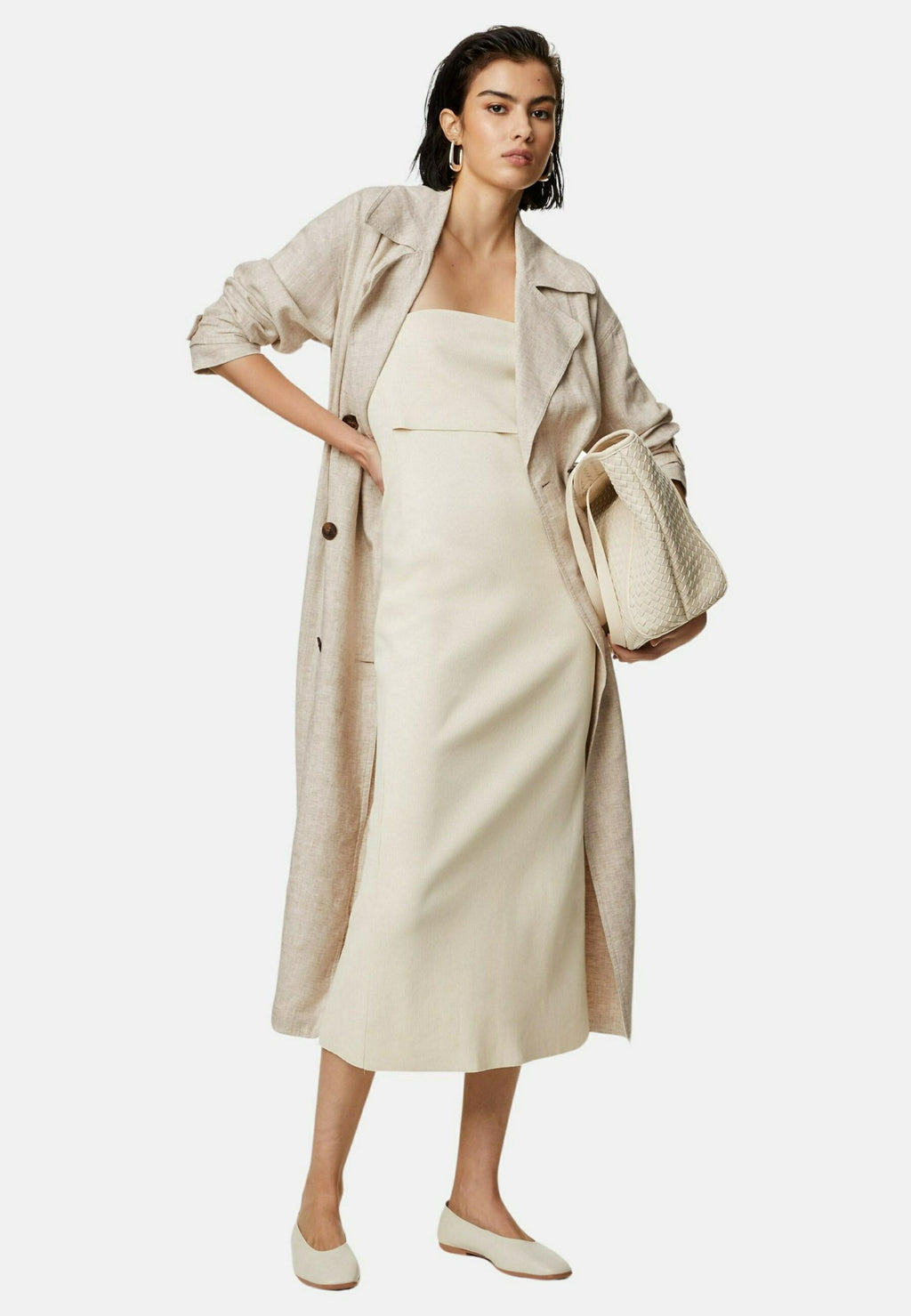 Marks & Spencer LINEN BLEND LONGLINE