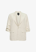 Vero Moda Curve BLAZER VMCSISSE BLAZER - Blazer - oatmeal