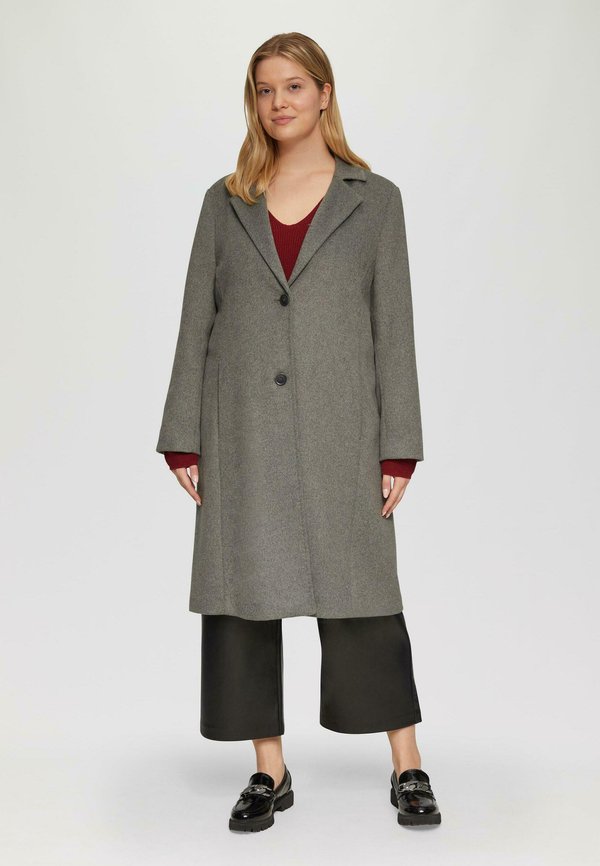 s.Oliver OUTDOOR-MANTEL - Classic coat - graphit
