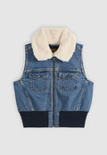 Levi's® TINY SHERPA VEST - Waistcoat - rescued city vest