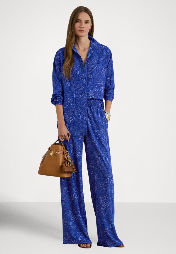 Lauren Ralph Lauren RELAXED FIT PAISLEY CREPE SHIRT