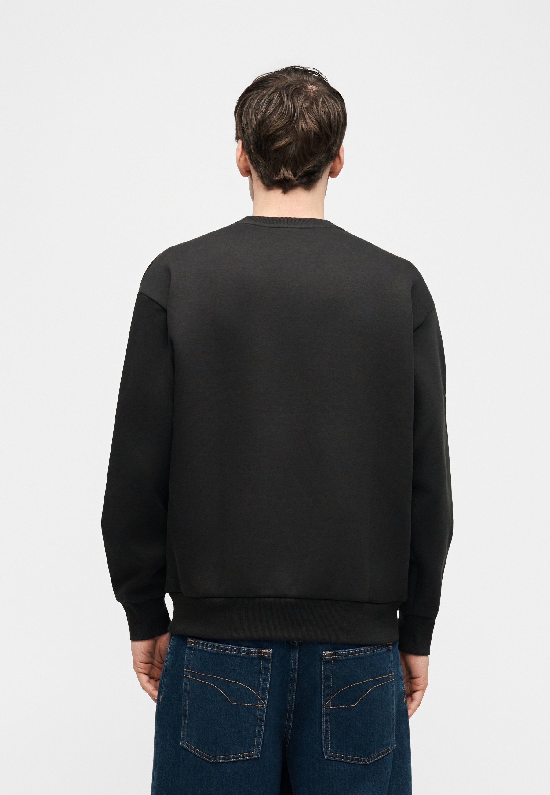 Puma ELEVATED CAT LOGO RELAXED CREW