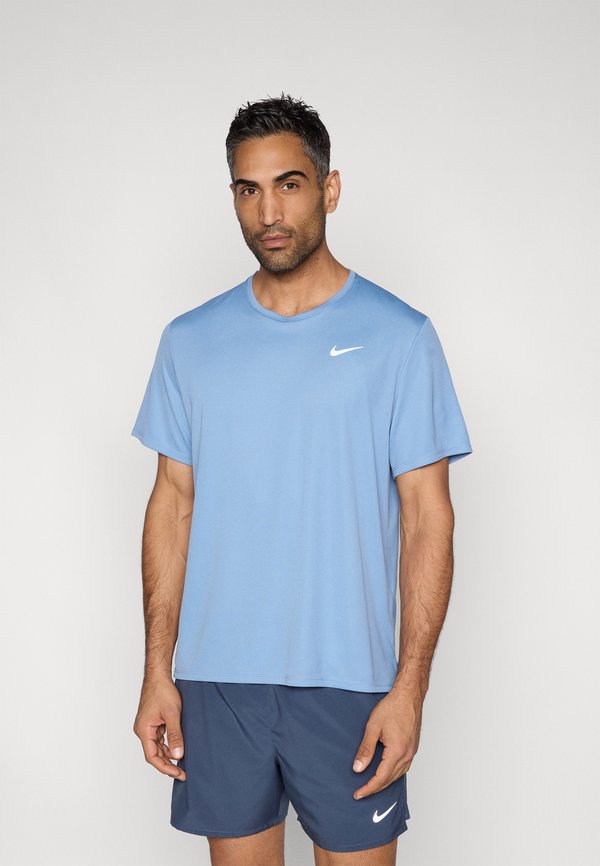 Nike Performance MILER - Sports T-shirt - work blue/reflective silver-coloured