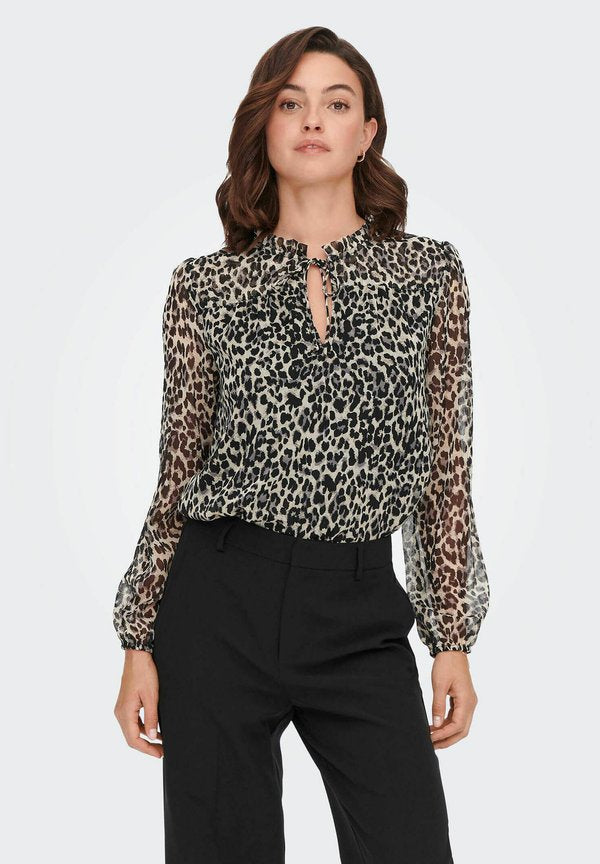 ONLY ONLDITSY BLOUSE - Blouse - black