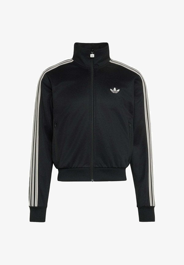 adidas Originals ADIDAS ORIGINALS BECKENBAUER CROPPED TRACK TOP - Zip-up sweatshirt - black