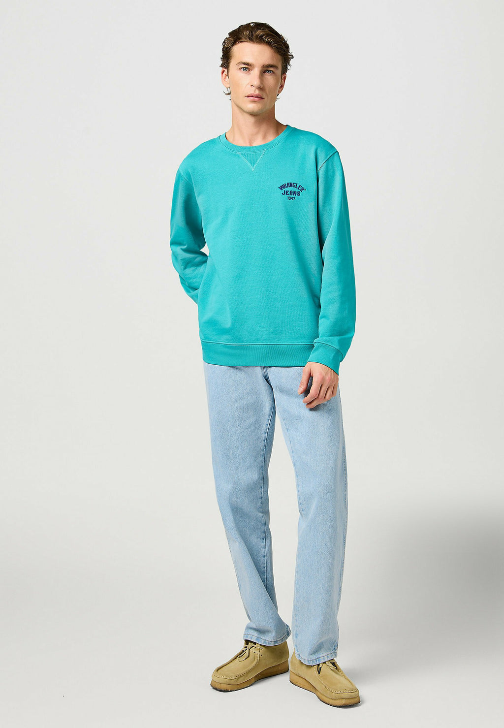 Wrangler SMALL LOGO CREW