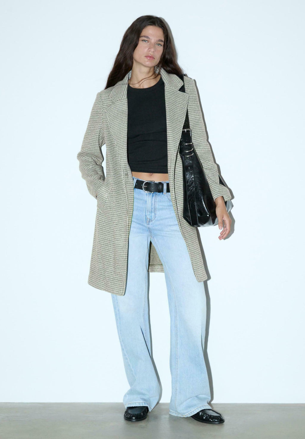 Stradivarius PRINTED BUTTONED