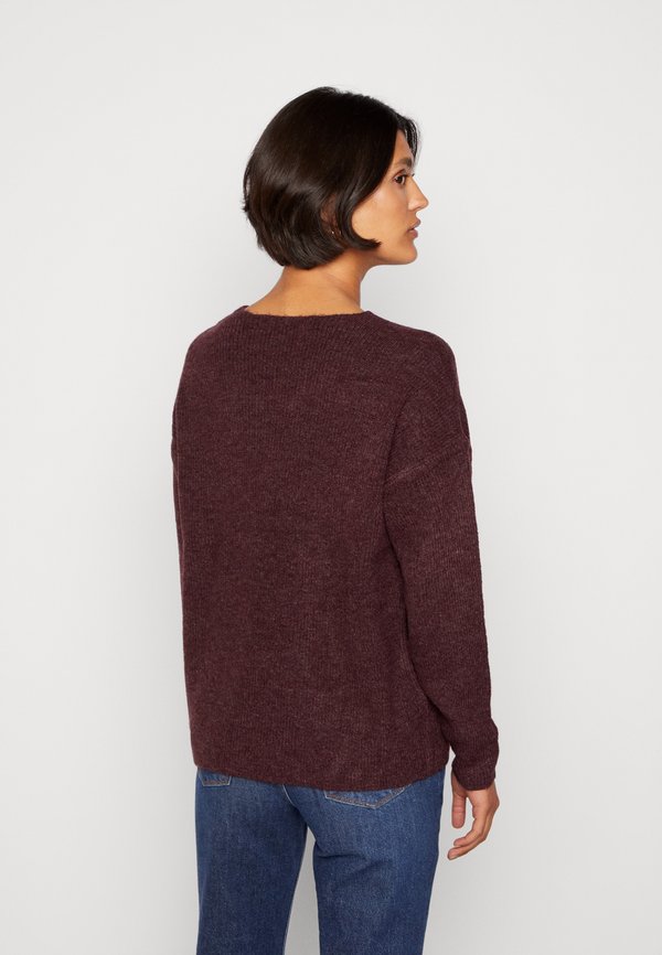 Vero Moda VMCREWLEFILE LS V-NECK BLOUSE NOOS