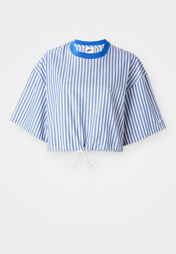 Nike Sportswear STRIPE BOXY - Blouse - game royal/sail