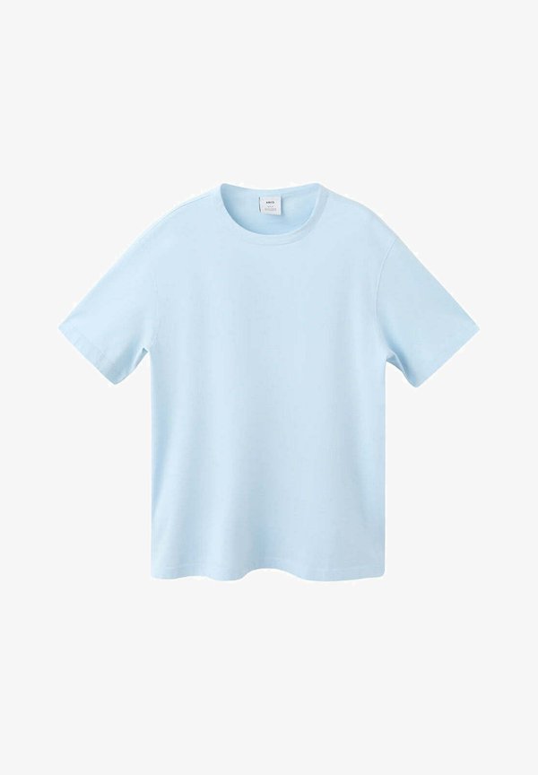 Mango ADULT - Basic T-shirt - light blue