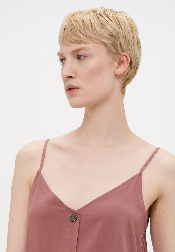 ONLY Tall ONLNELLY LIFE BUTTON SINGLET SOLID