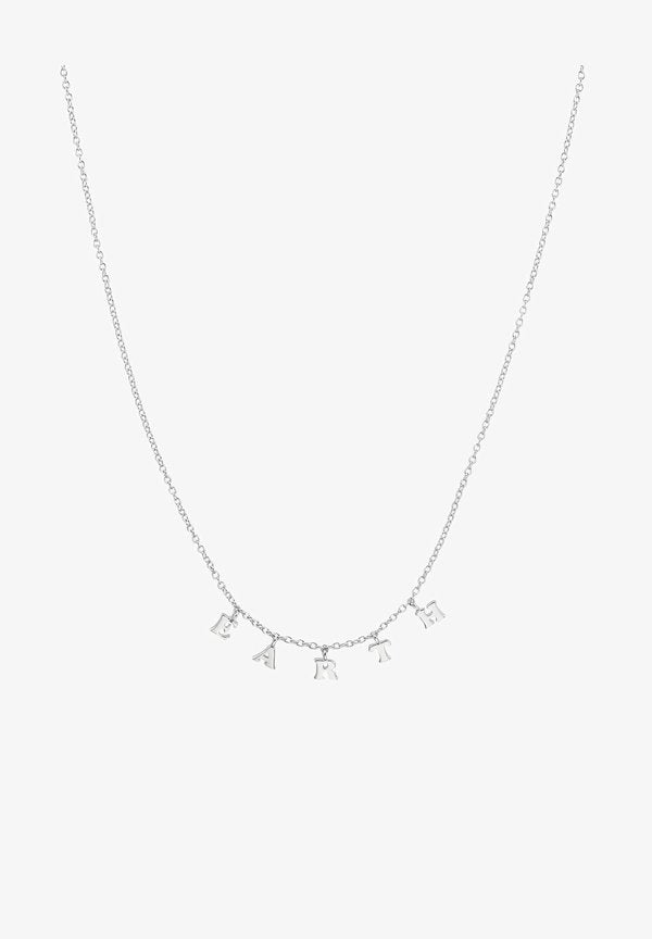 s.Oliver EARTH - Necklace - silver coloured