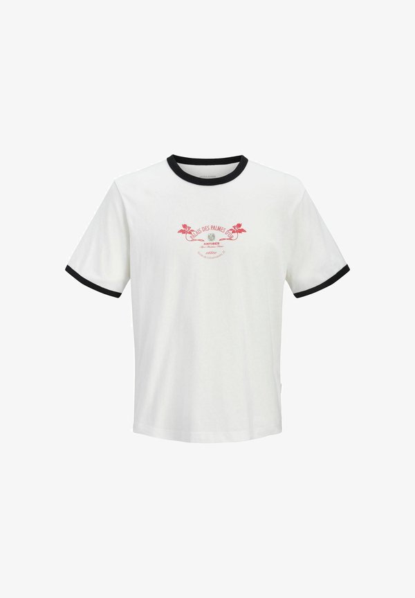 Jack & Jones T-SHIRT T-SHIRT - Print T-shirt - snow white
