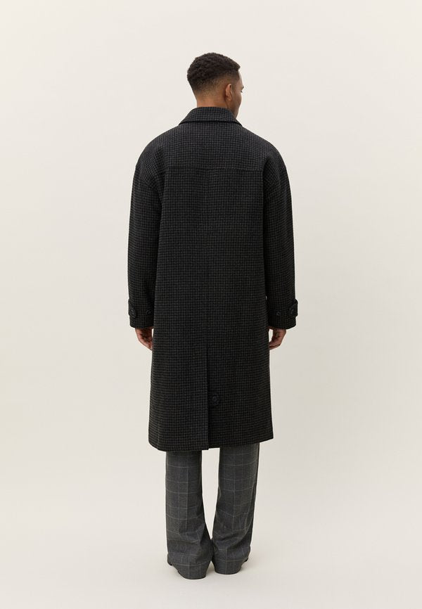 Les Deux MATEO HOUNDSTOOTH WOOL COAT