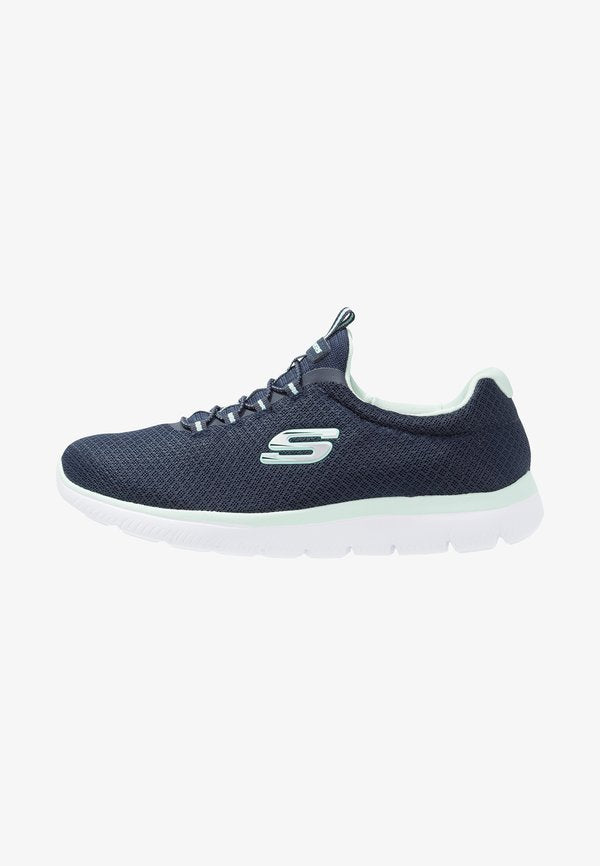 Skechers SUMMITS WIDE FIT - Trainers - navy/aqua