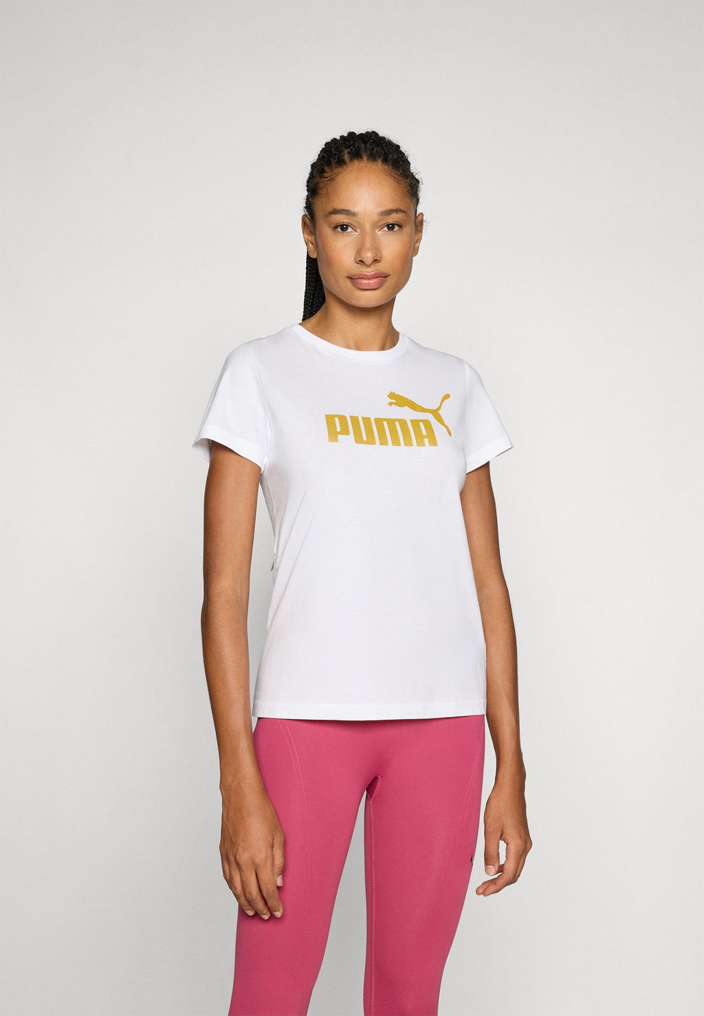 Puma ESS METALLIC NO. 1 LOGO TEE