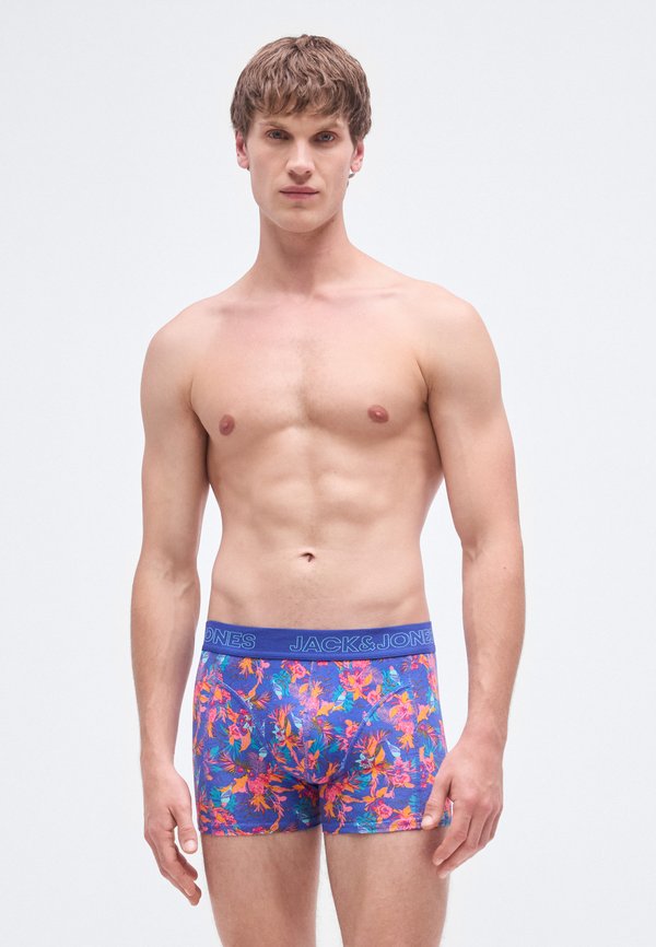 Jack & Jones Trunks 5-pack Trunks - Trunks - black/pool blue/beaucoup blue