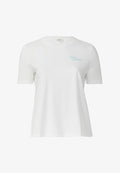 s.Oliver Print T-shirt - weiß