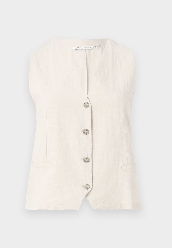 ONLY ONLTIZANA - Waistcoat - silver lining