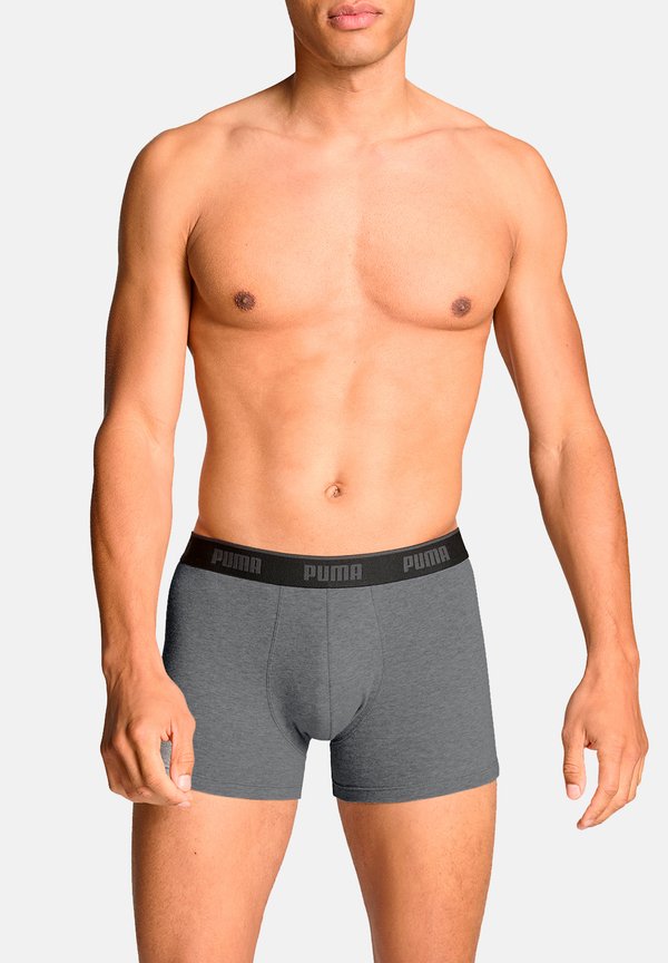 Puma EVERYDAY 9ER PACK  - Boxer briefs - black/grey