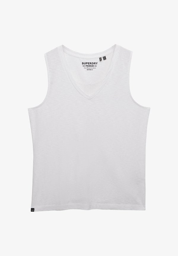 Superdry & Co SUPERDRY STUDIOS V-NECKLINE VEST TOP.. - Top - optic