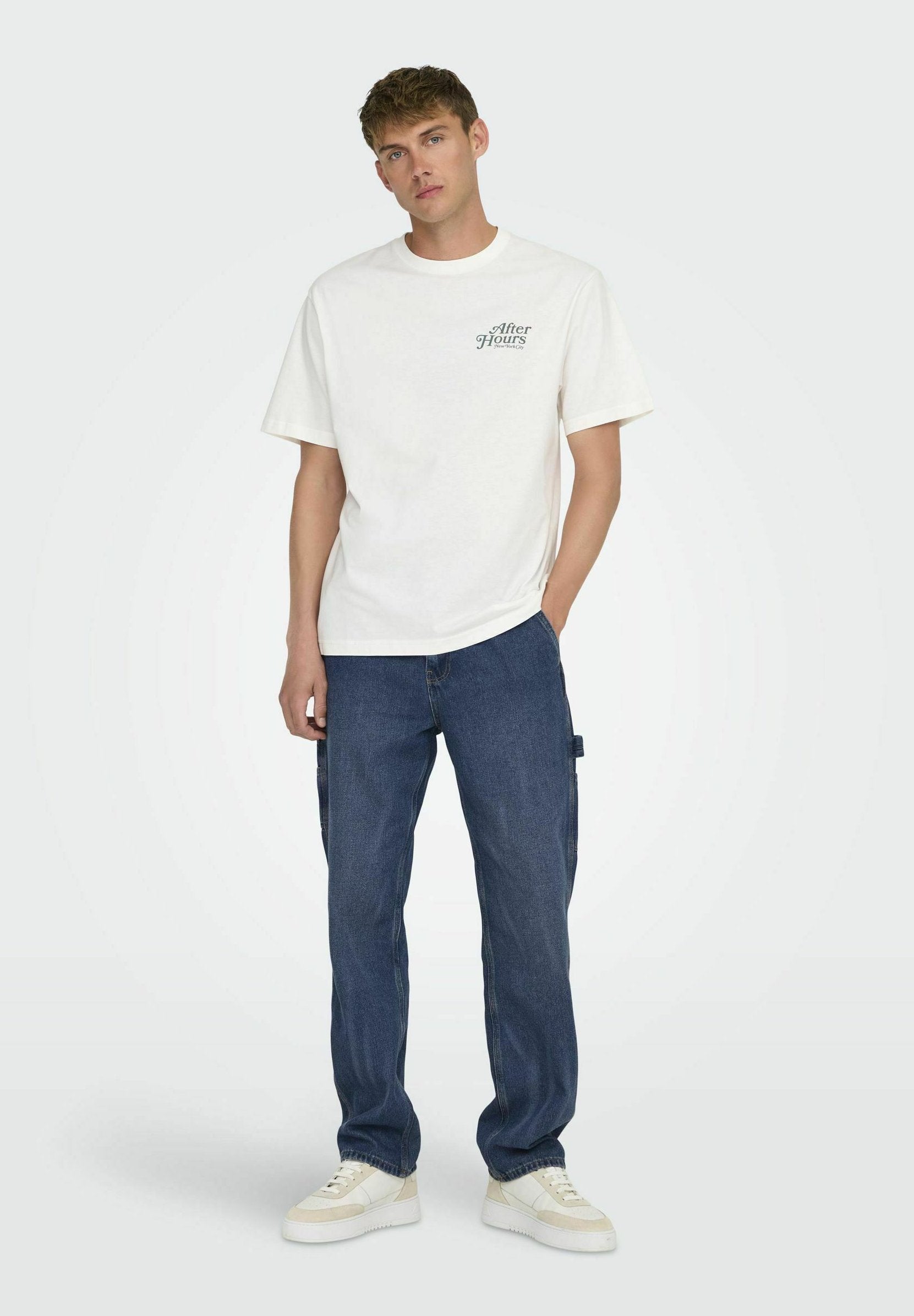 Regular fit ONSEDGE Mid waist Straight Media 2